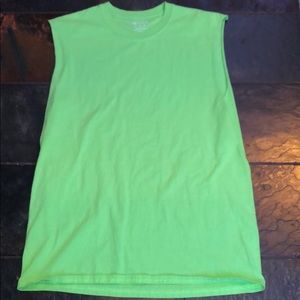 green muscle tee